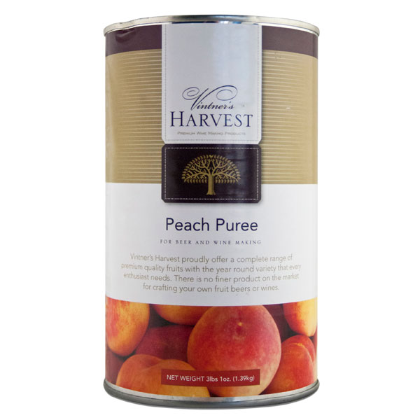 Peach Puree, 49 oz.