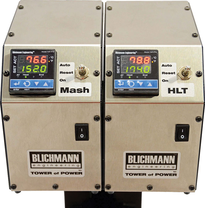 Blichmann Tower of Power Mounting Plate - Dual Controller
