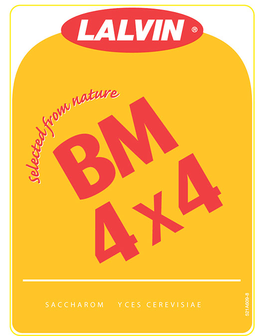 BM 4X4 Dry Wine Yeast (80 g)