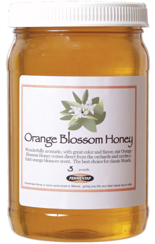 Orange Blossom Honey (3 lbs)