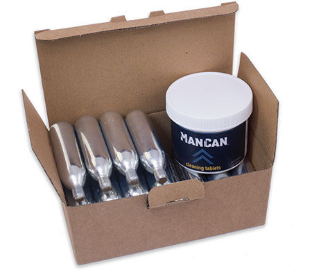 Refill Pack for ManCan Serving Systems