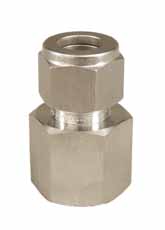 Stainless - 1/2" Comp. x 1/2" FPT