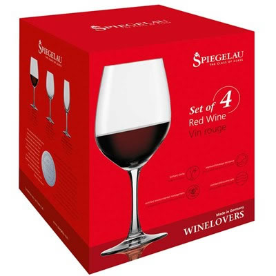 SPIEGELAU Red Wine Glasses (Set of 4)