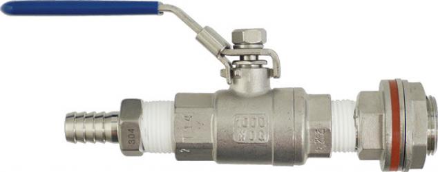 Stainless - Weldless Ball Valve