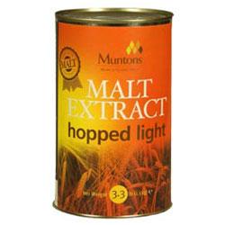 Muntons Hopped Light Liquid Malt Extract, 3.3 lbs.