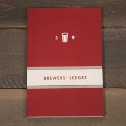 Brewers' Ledger Homebrew Notebook - Red