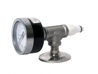 CO2 Adapter with Pressure Gauge