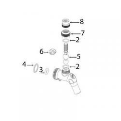 Perlick 525SS Faucet Replacement Parts